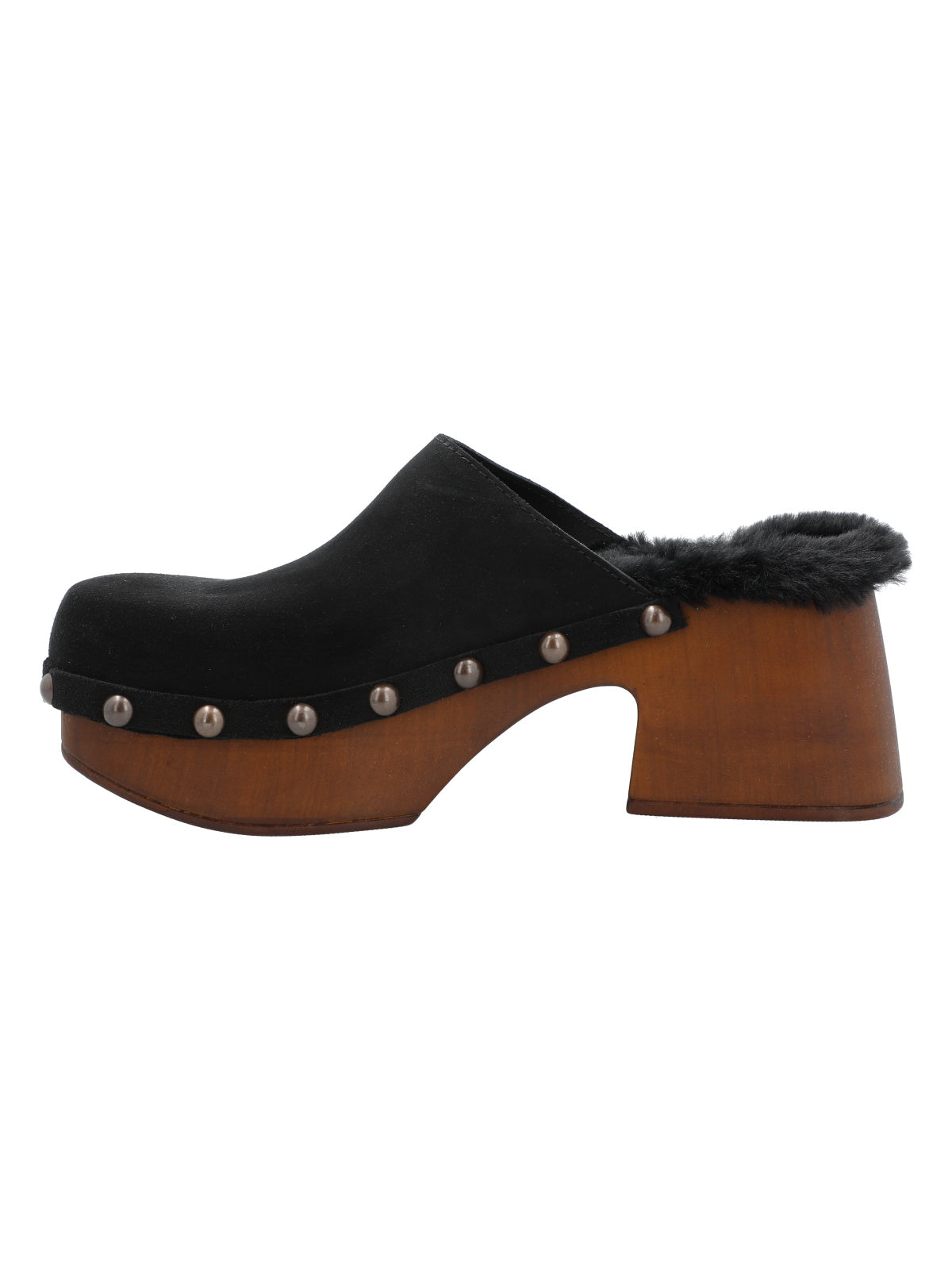 Sueco Cuero Mujer Arezzo Negro Rockford