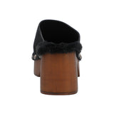 Sueco Cuero Mujer Arezzo Negro Rockford