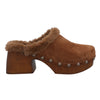 Sueco Cuero Mujer Arezzo Café