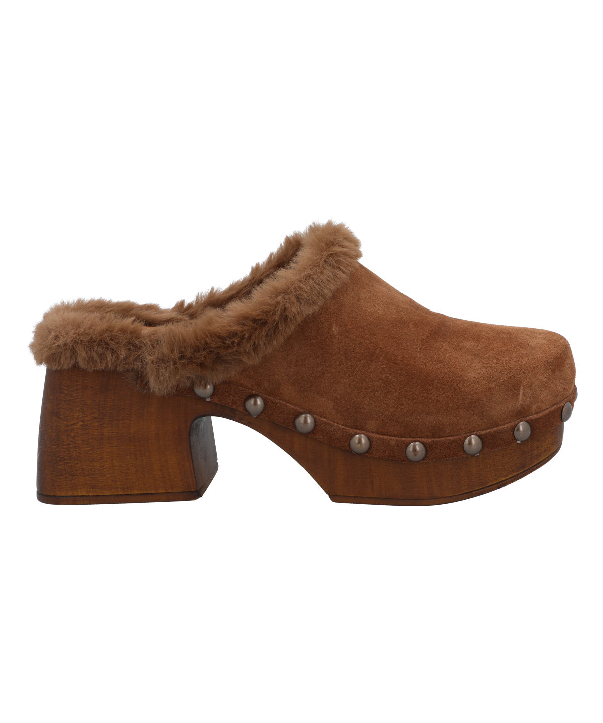 Sueco Cuero Mujer Arezzo Café