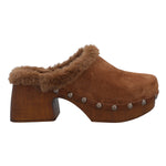 Sueco Cuero Mujer Arezzo Café