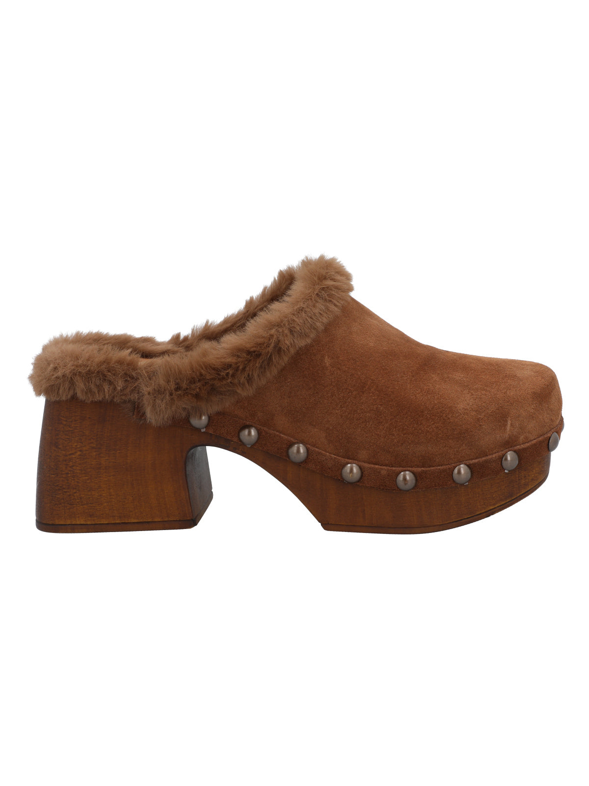 Sueco Cuero Mujer Arezzo Café