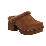 Sueco Cuero Mujer Arezzo Café