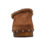 Sueco Cuero Mujer Arezzo Café