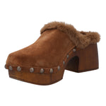 Sueco Cuero Mujer Arezzo Café