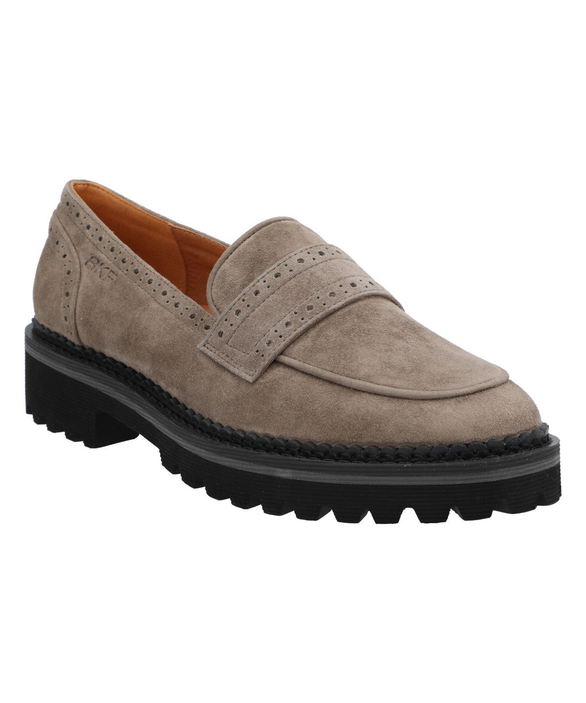 Mocasin Cuero Mujer May Café