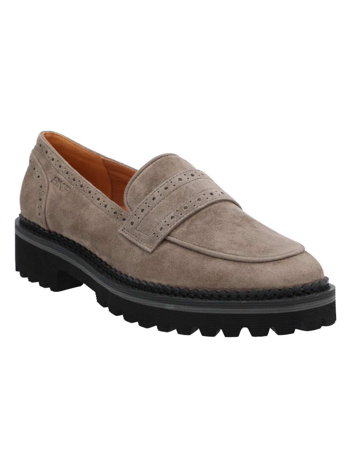 Mocasin Cuero Mujer May Café