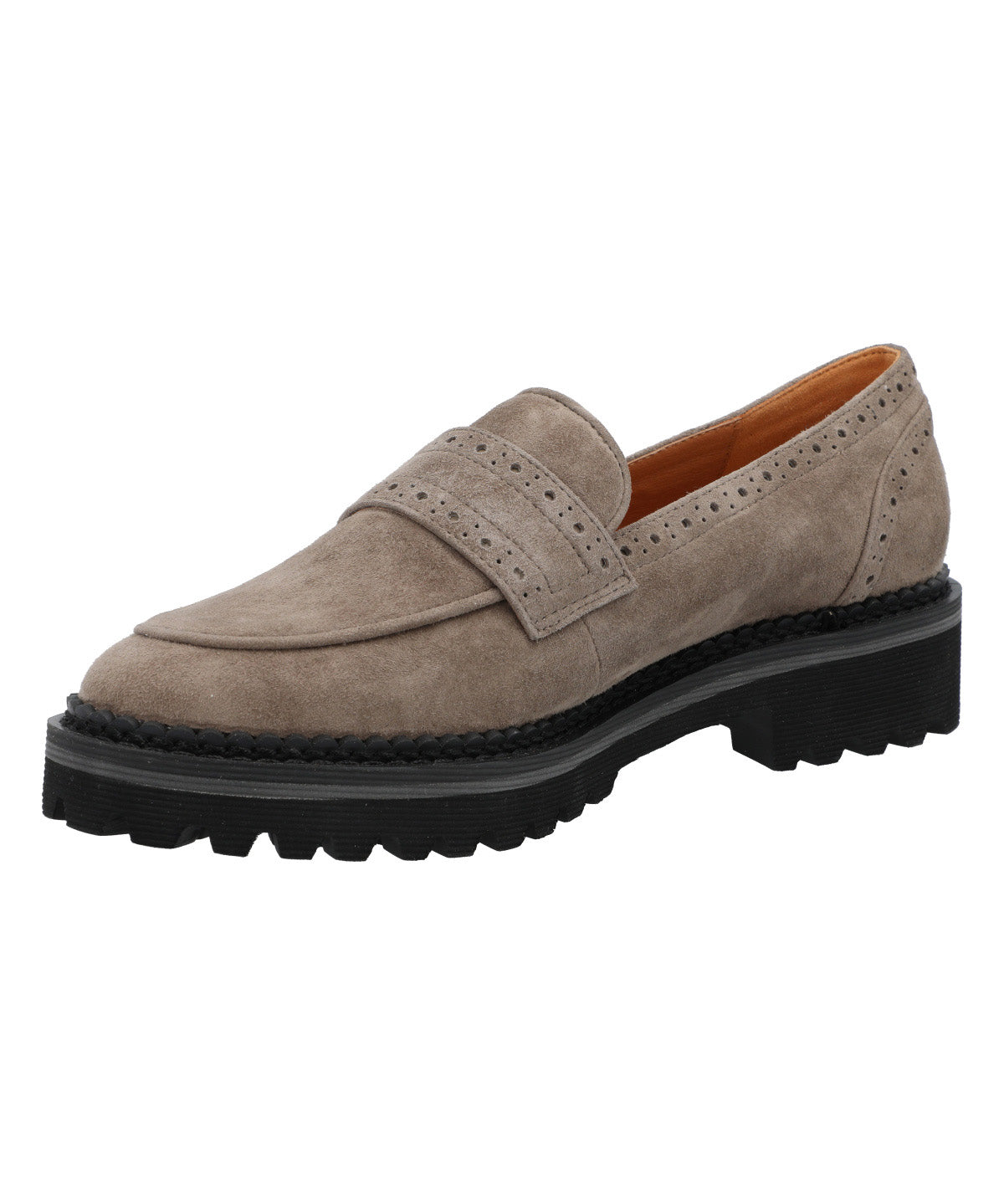 Mocasin Cuero Mujer May Café