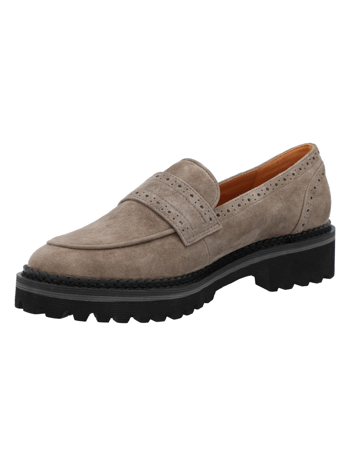 Mocasin Cuero Mujer May Café