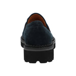 Mocasin Cuero Mujer May Azul