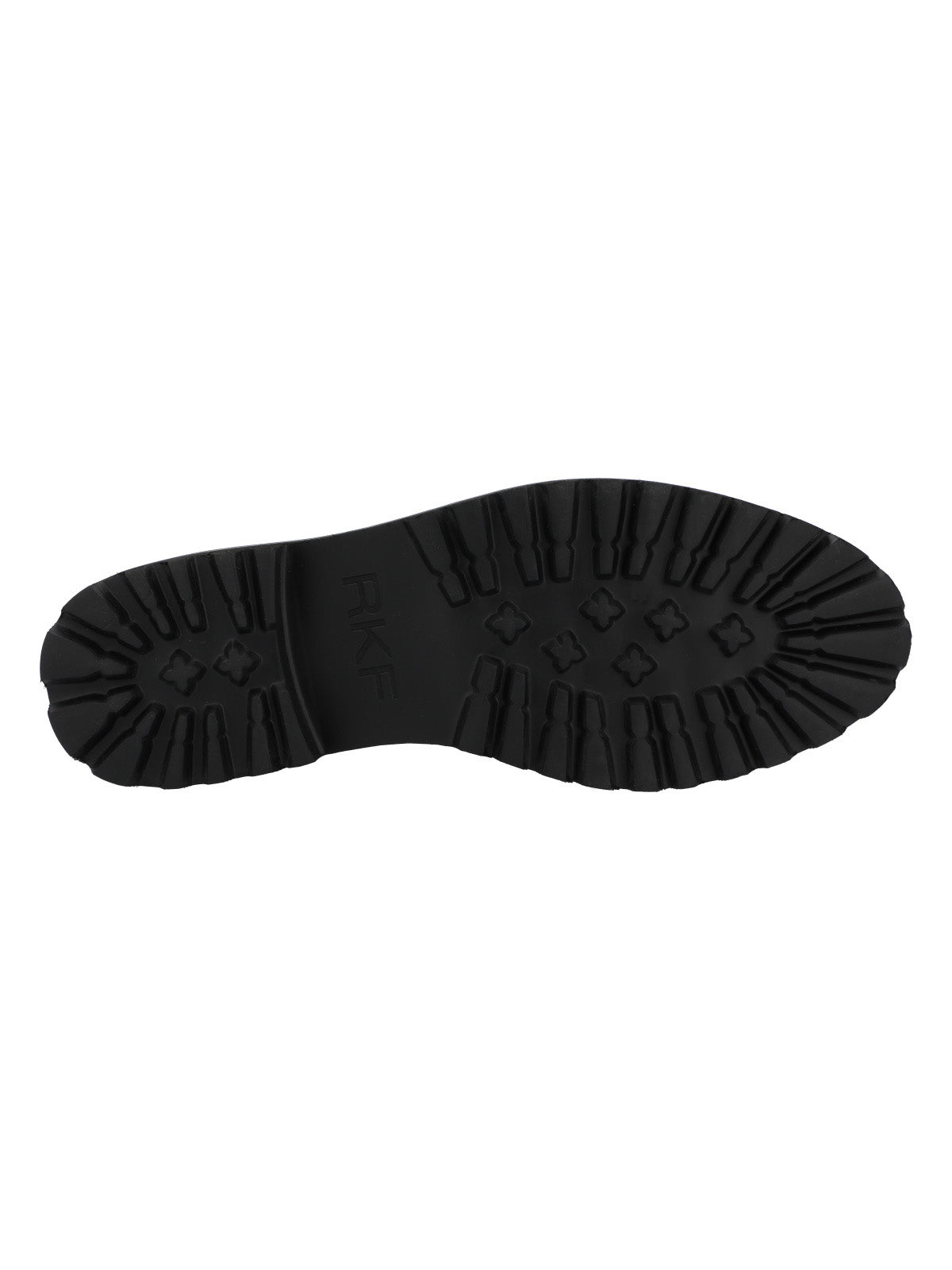 Mocasin Cuero Mujer May Azul