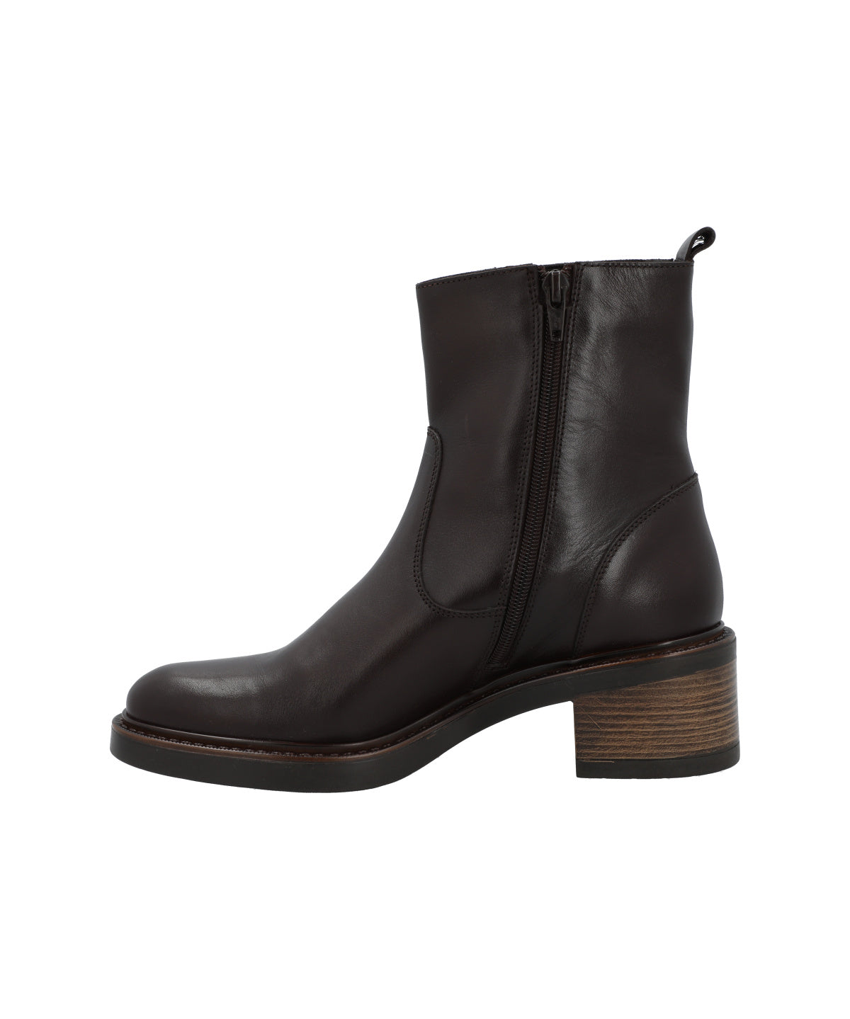 Botin Cuero Mujer Sicilia Café