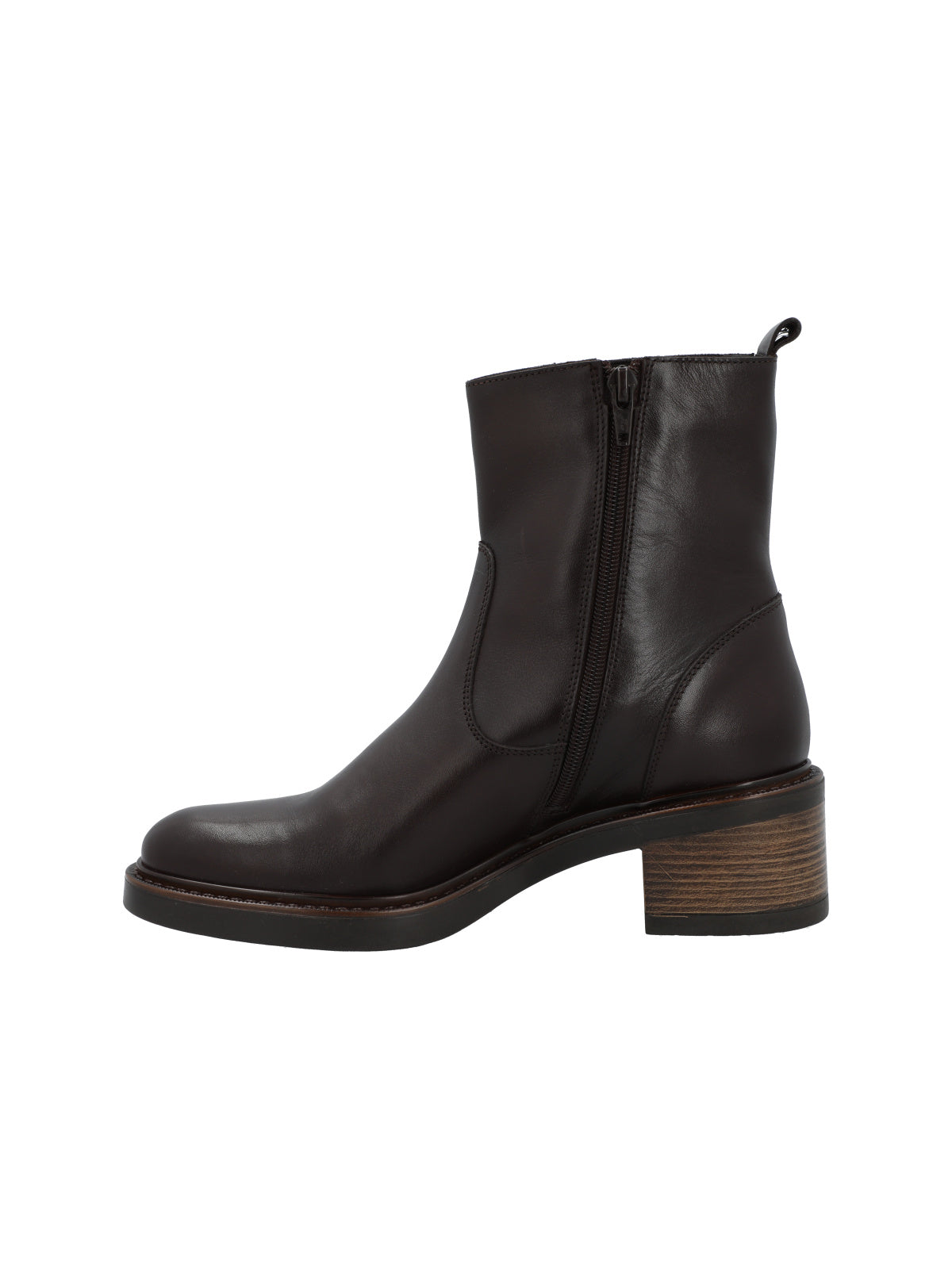 Botin Cuero Mujer Sicilia Café