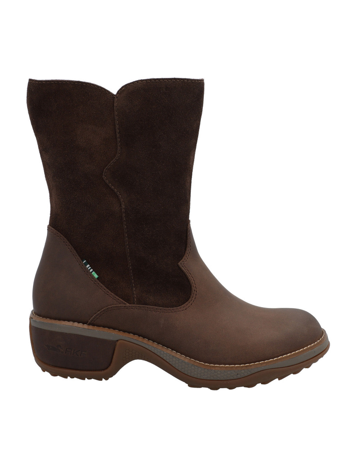 Bota Cuero Mujer Baikal Café