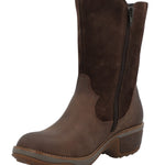 Bota Cuero Mujer Baikal Café