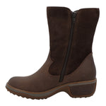 Bota Cuero Mujer Baikal Café