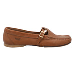 Zapato Cuero Mujer Campinas Café