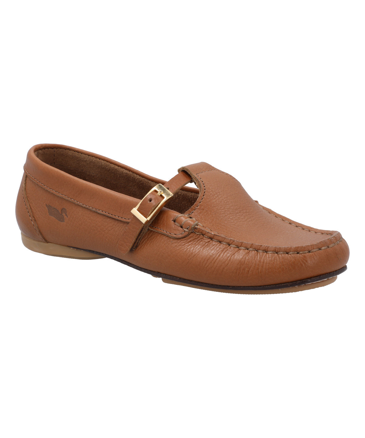Zapato Cuero Mujer Campinas Café