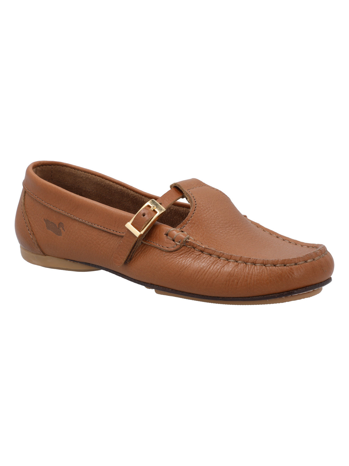 Zapato Cuero Mujer Campinas Café