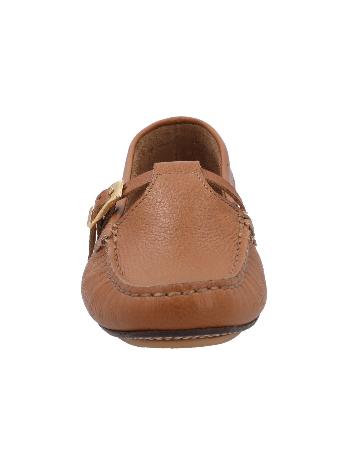 Zapato Cuero Mujer Campinas Café