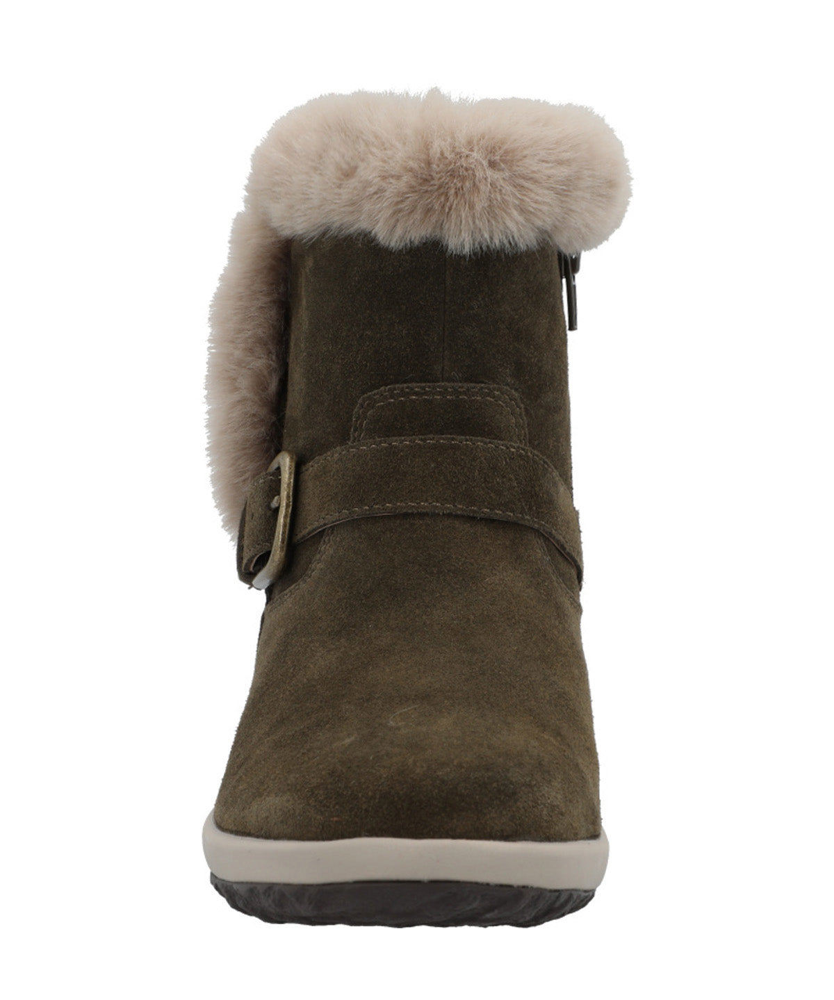 Botin Cuero Mujer Coop Verde