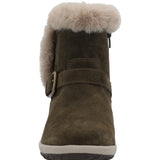 Botin Cuero Mujer Coop Verde