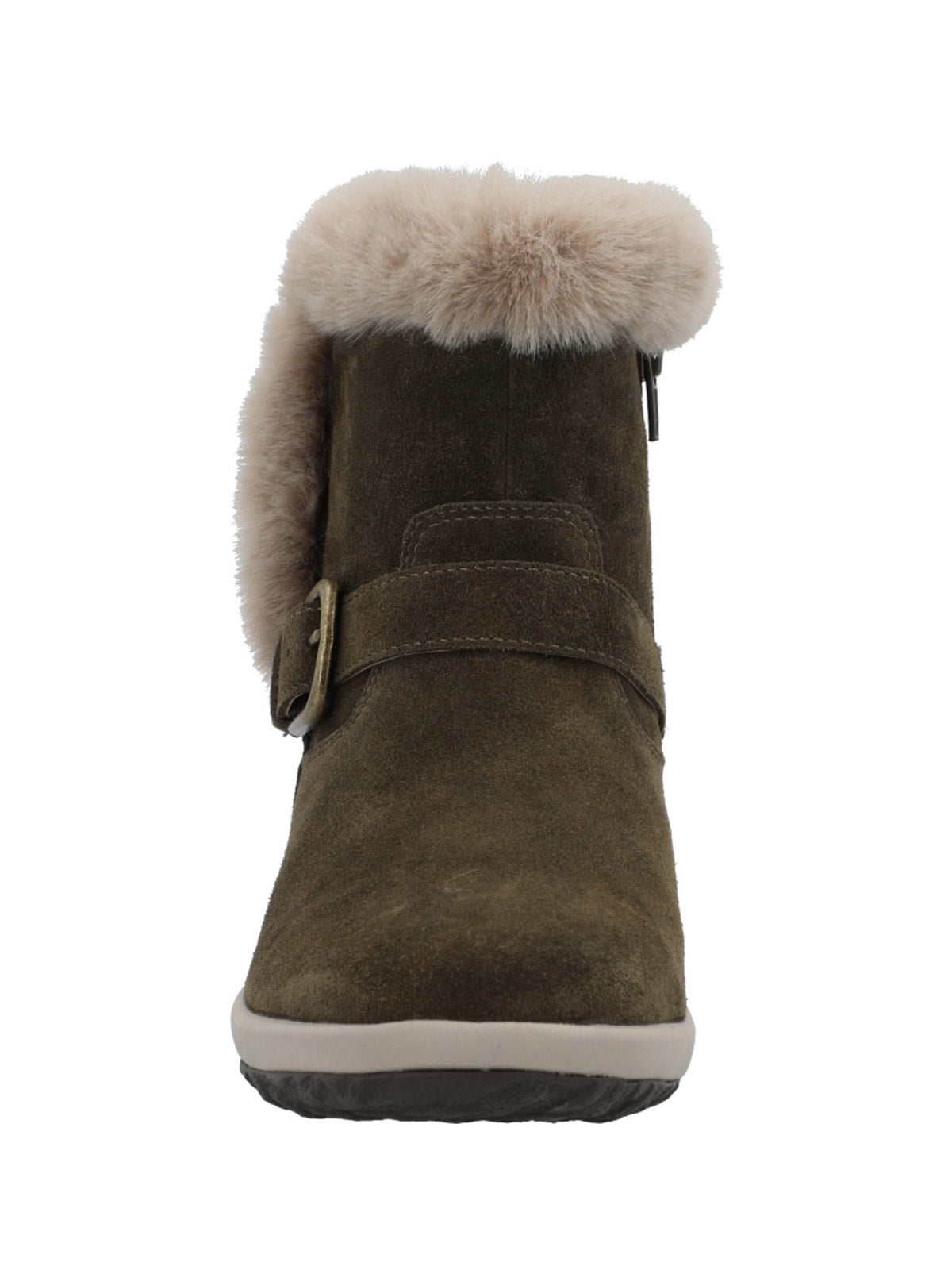 Botin Cuero Mujer Coop Verde