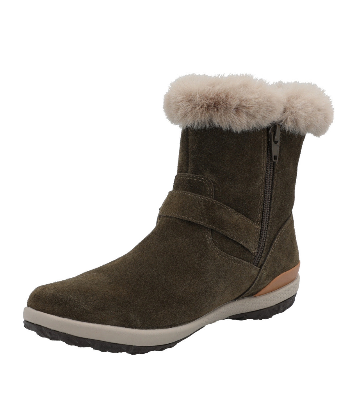 Botin Cuero Mujer Coop Verde