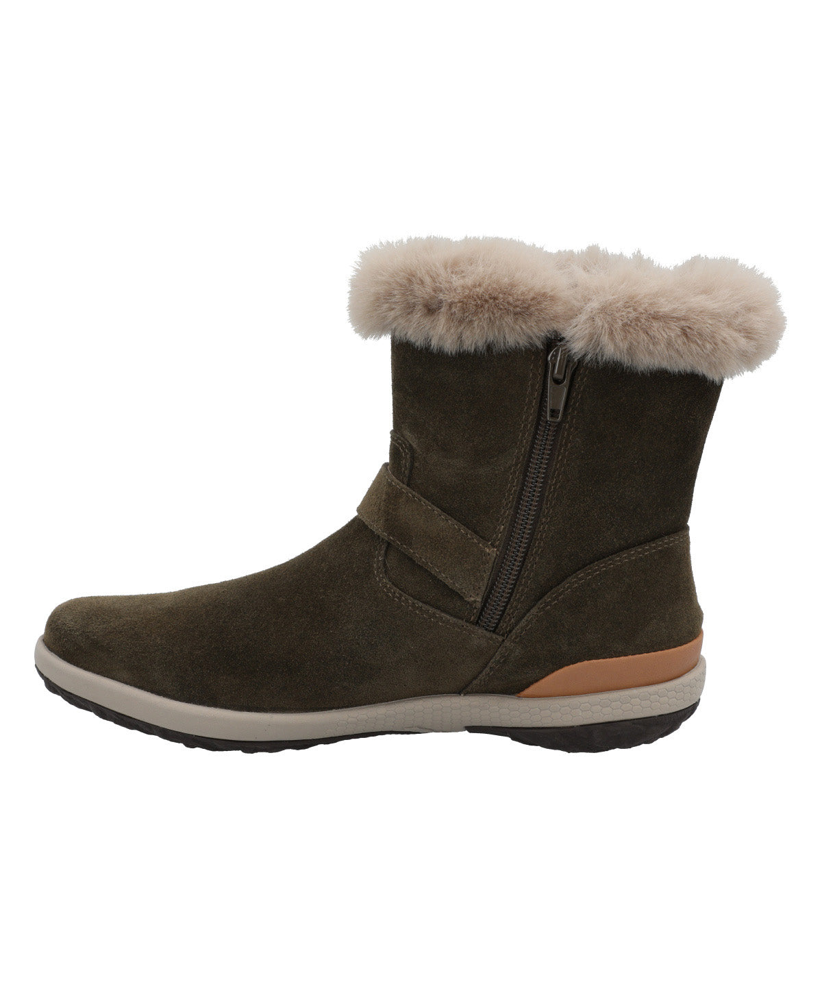 Botin Cuero Mujer Coop Verde
