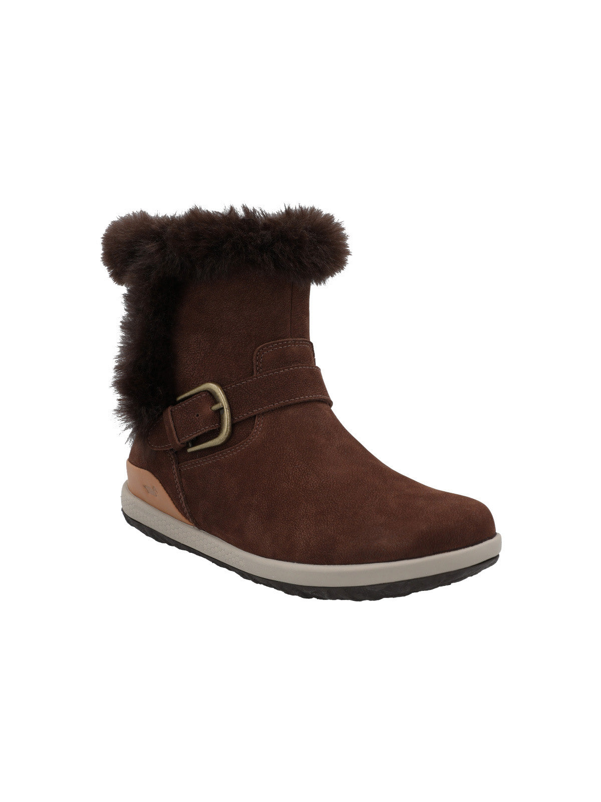 Botin Cuero Mujer Coop Café