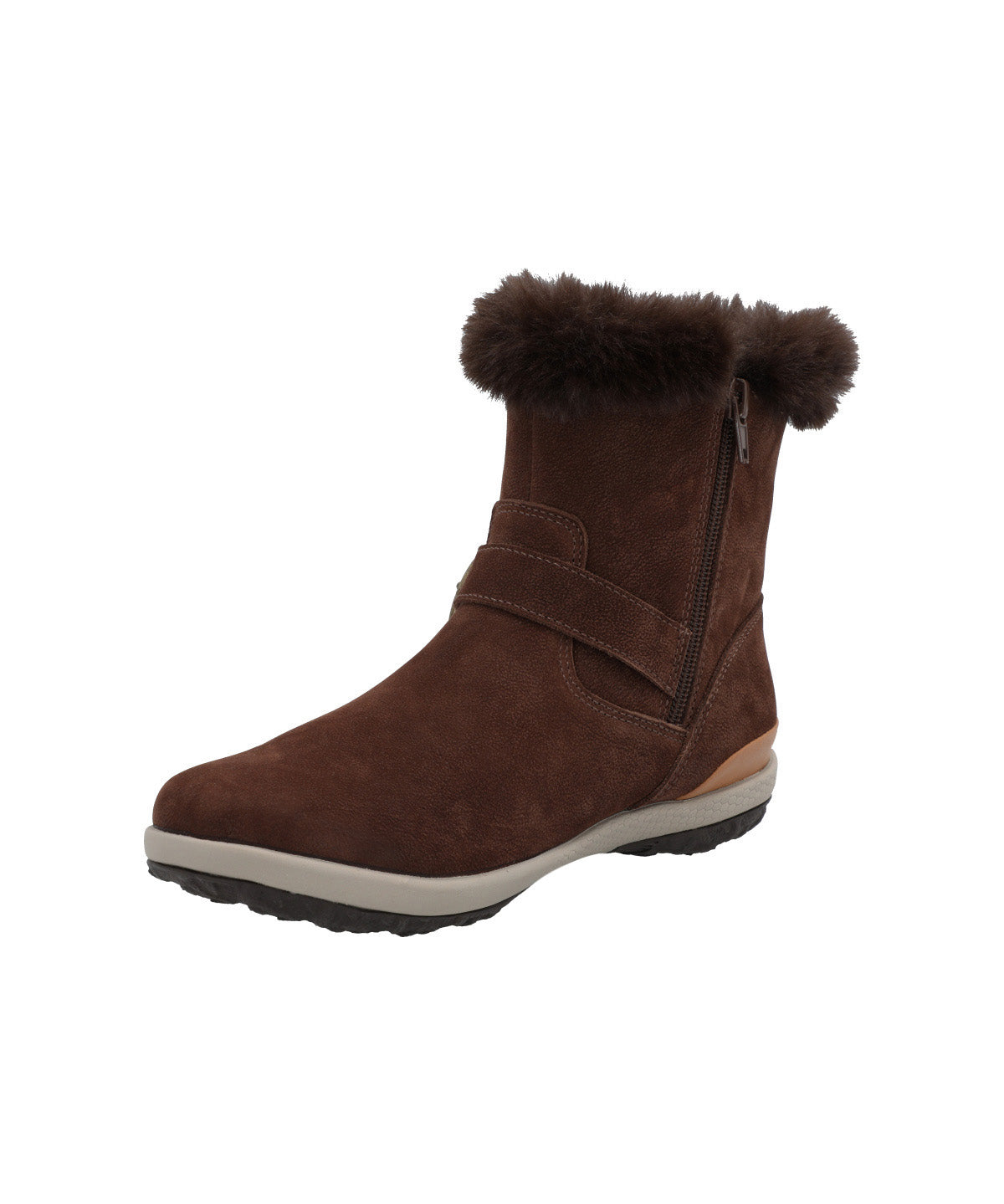 Botin Cuero Mujer Coop Café