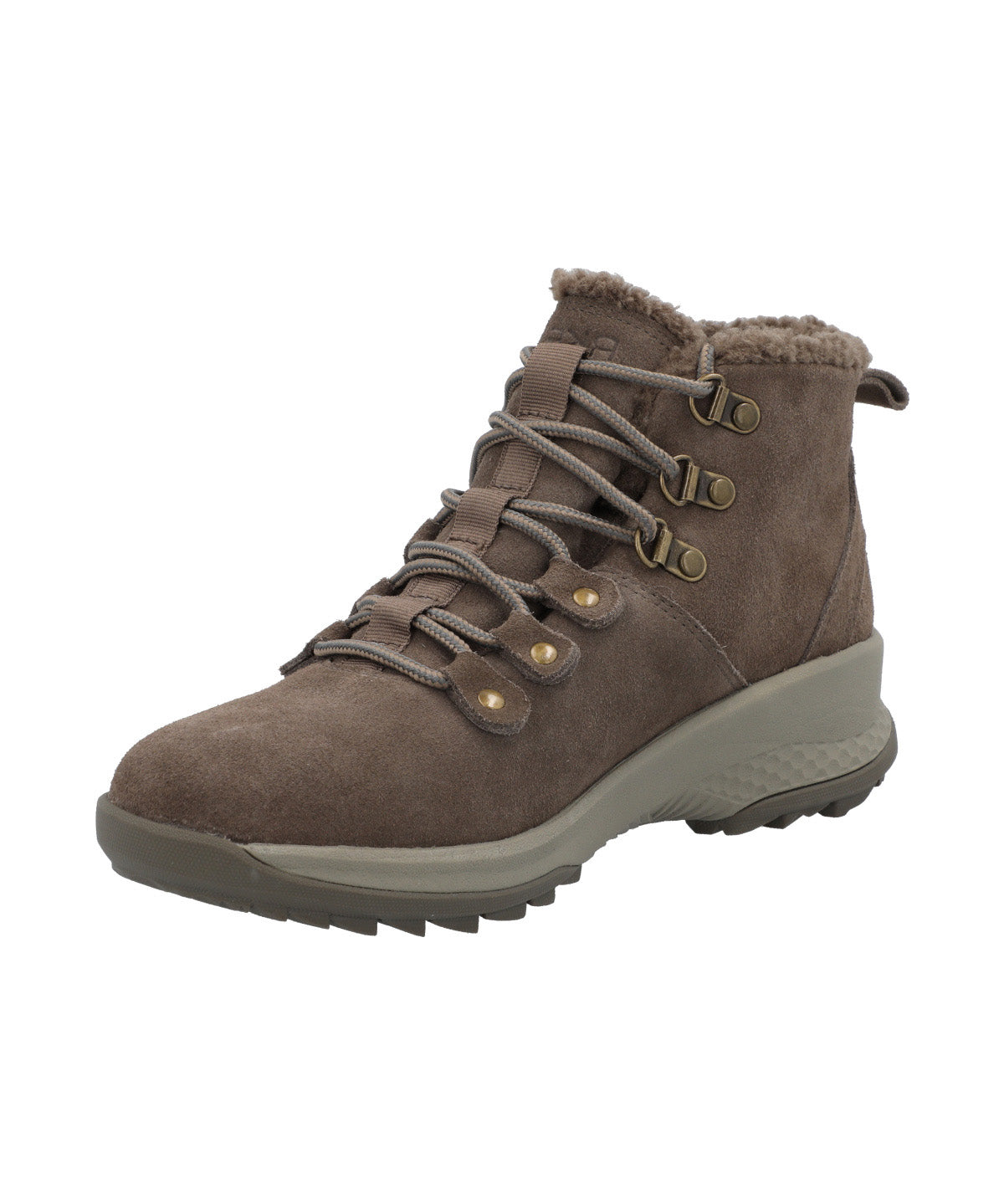 Botin Cuero Mujer Reset Gris
