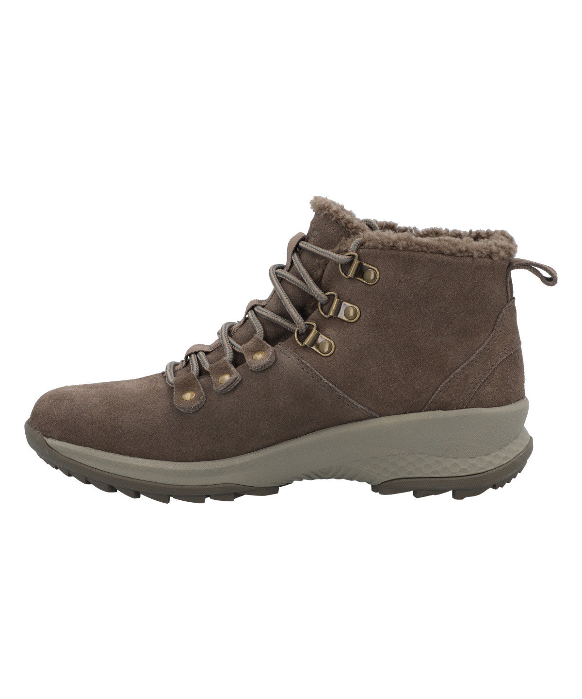 Botin Cuero Mujer Reset Gris