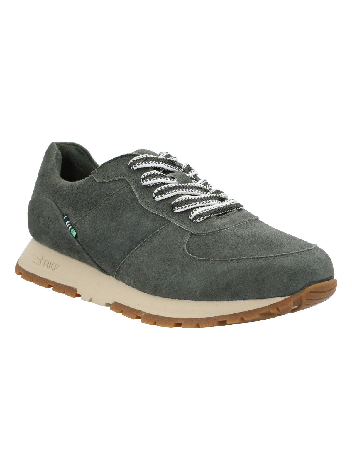 Zapatilla Cuero Mujer Thao Verde