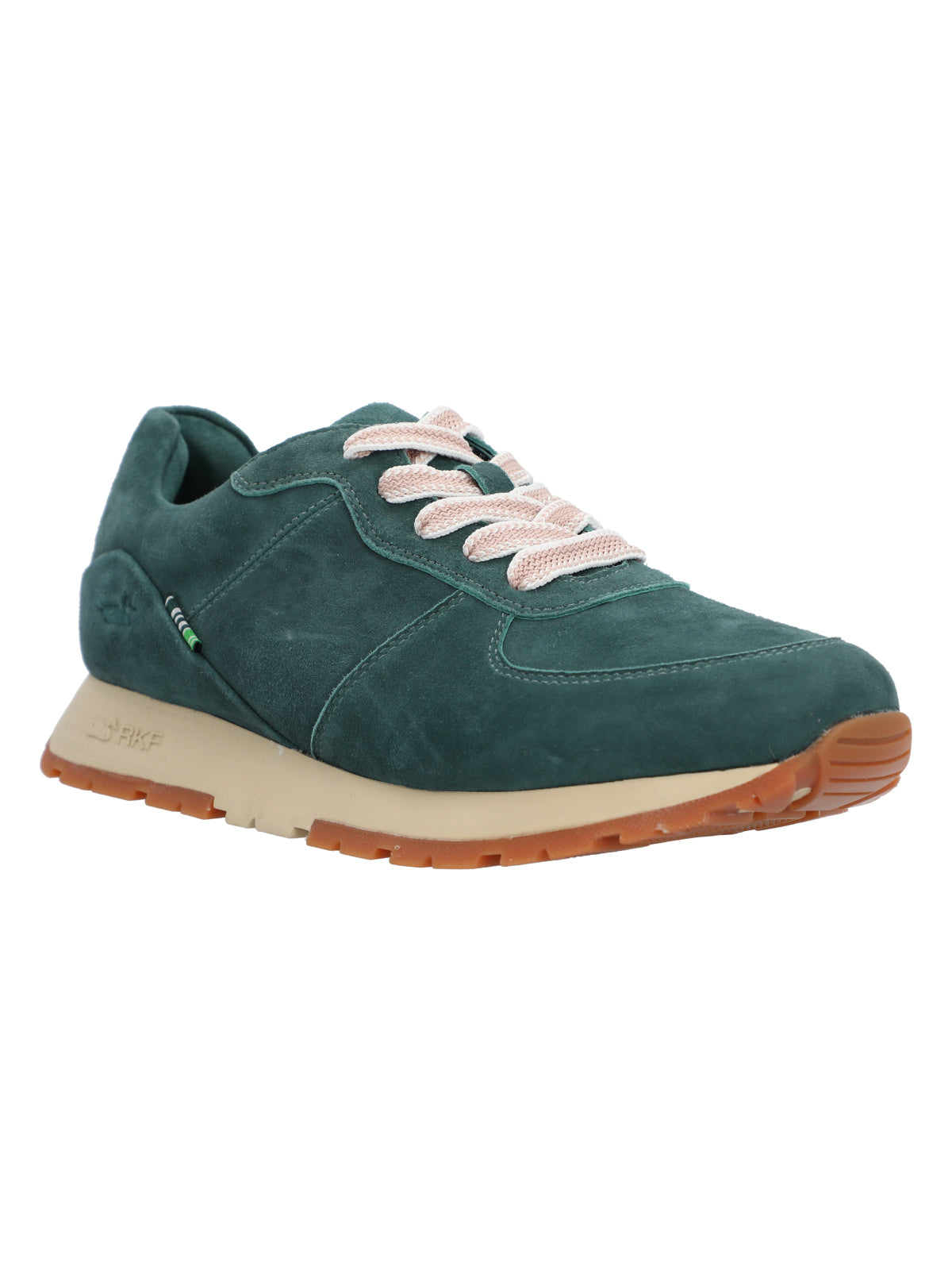 Zapatilla Cuero Mujer Thao Verde Rockford