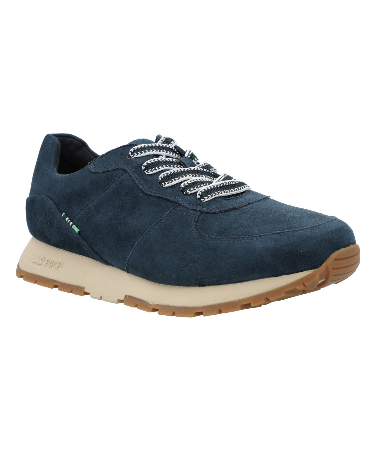 Zapatilla Cuero Mujer Thao Azul