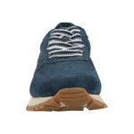 Zapatilla Cuero Mujer Thao Azul