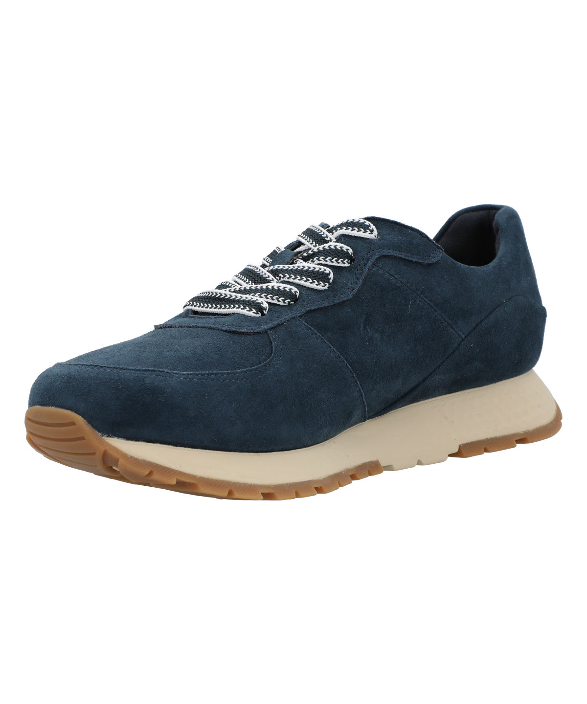 Zapatilla Cuero Mujer Thao Azul