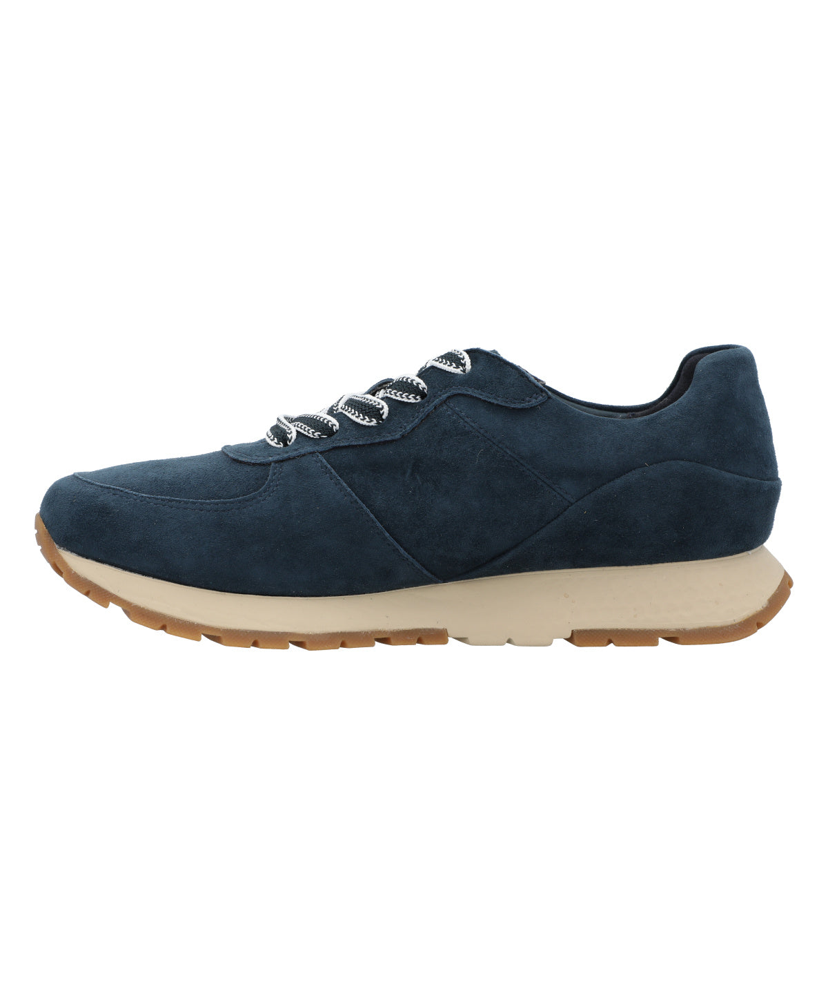 Zapatilla Cuero Mujer Thao Azul