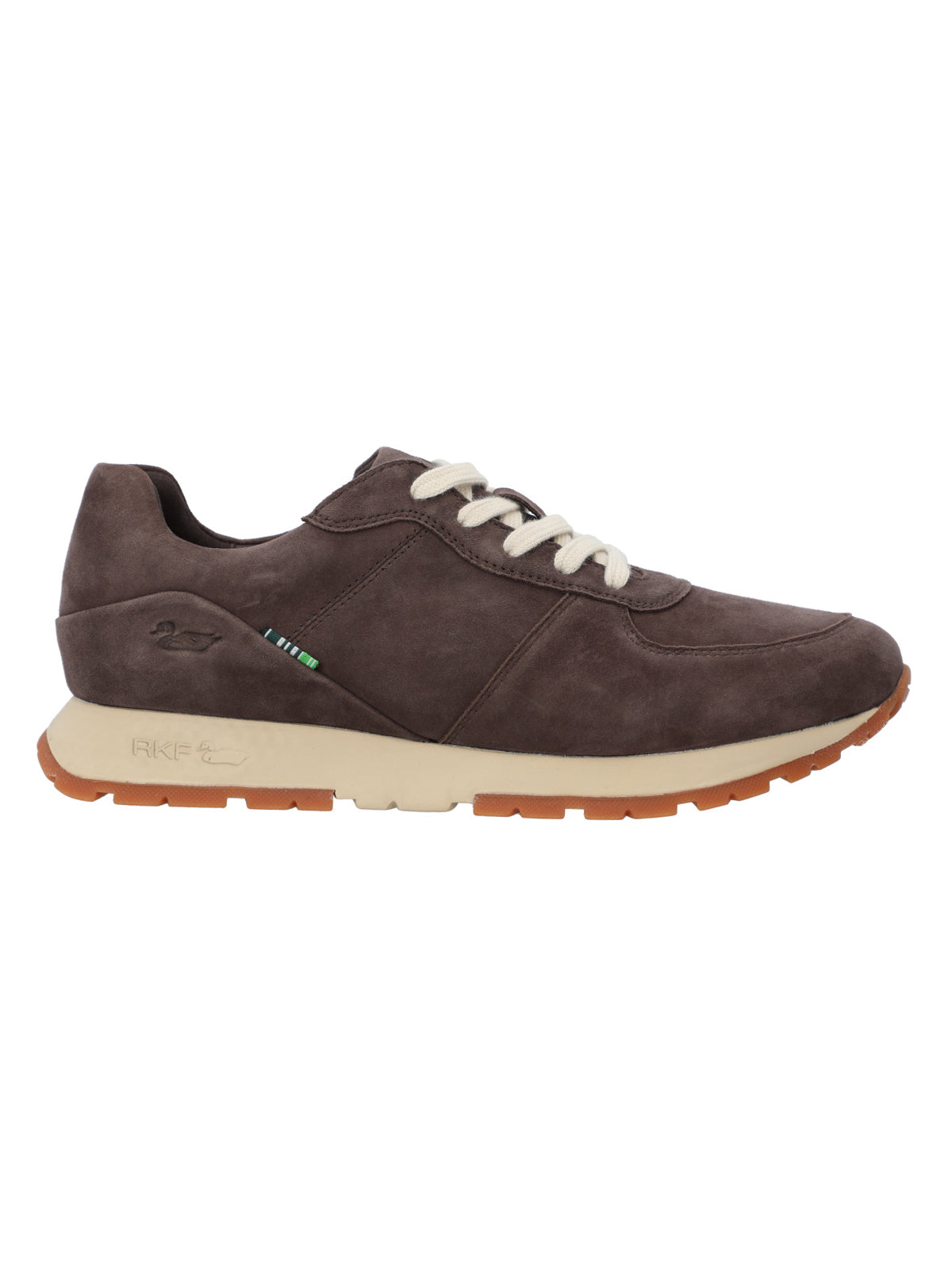 Zapatilla Cuero Mujer Thao Café Oscuro Rockford