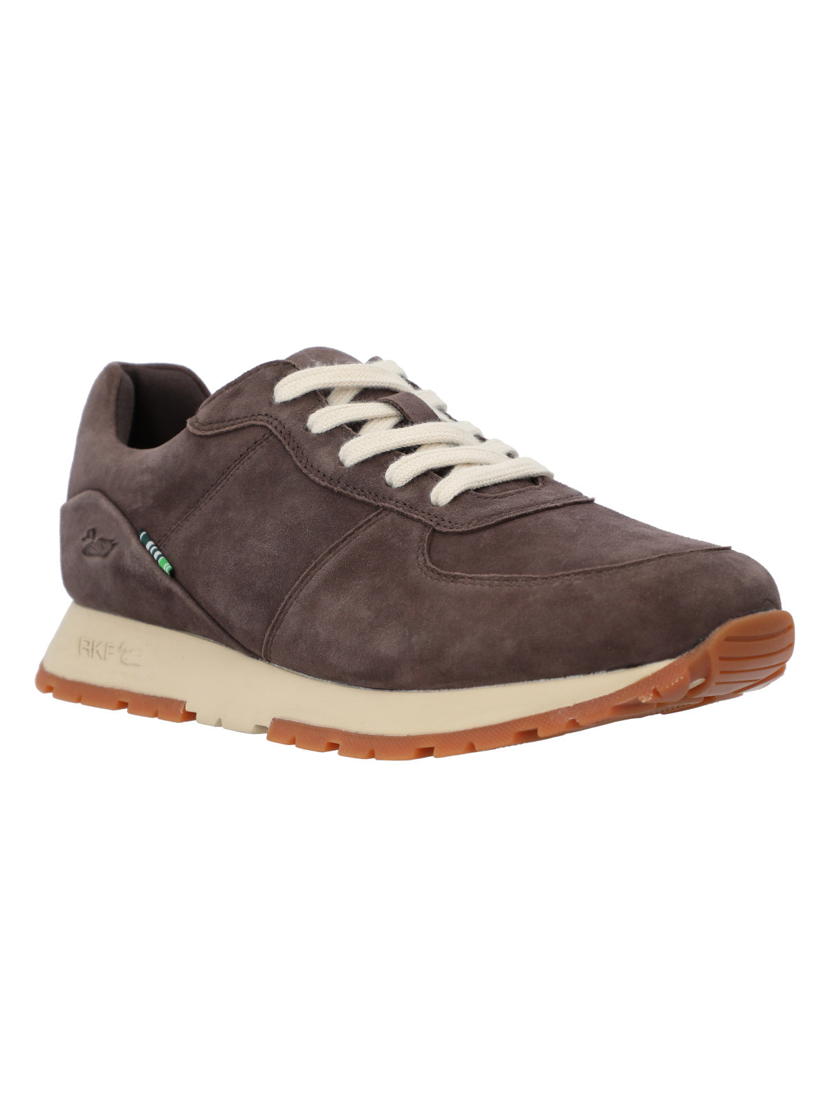 Zapatilla Cuero Mujer Thao Café Oscuro Rockford