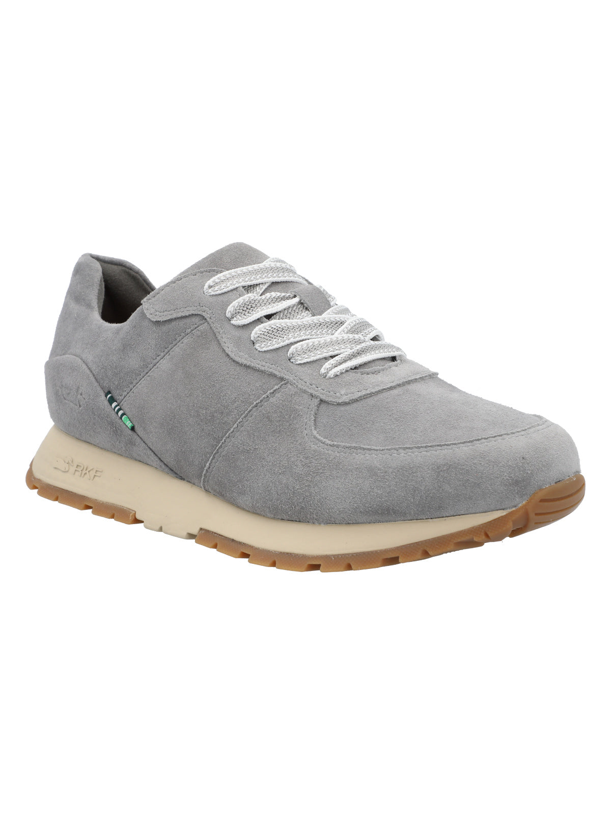 Zapatilla Cuero Mujer Thao Gris
