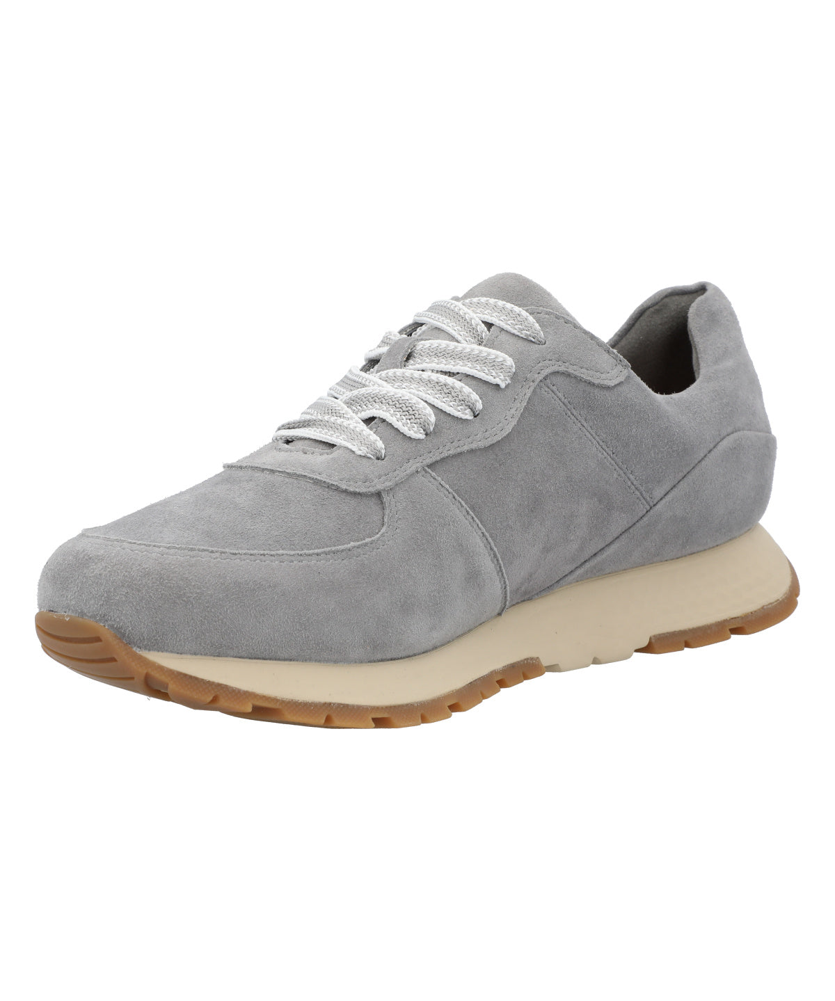 Zapatilla Cuero Mujer Thao Gris