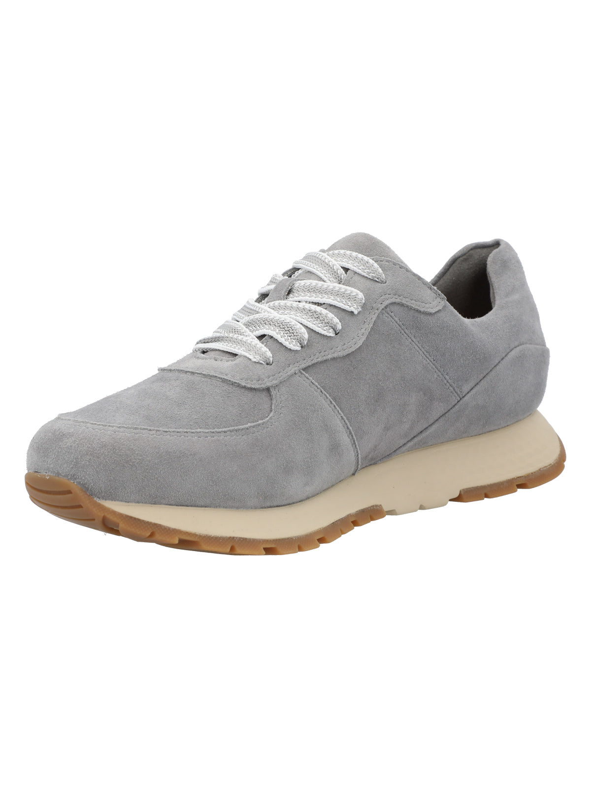 Zapatilla Cuero Mujer Thao Gris