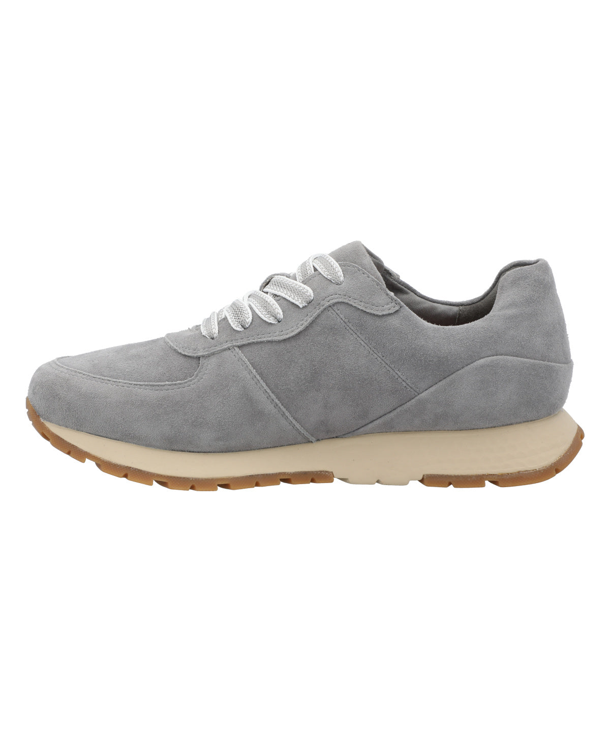 Zapatilla Cuero Mujer Thao Gris