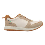 Zapatilla Cuero Mujer Cali Beige/Crudo