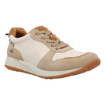 Zapatilla Cuero Mujer Cali Beige/Crudo