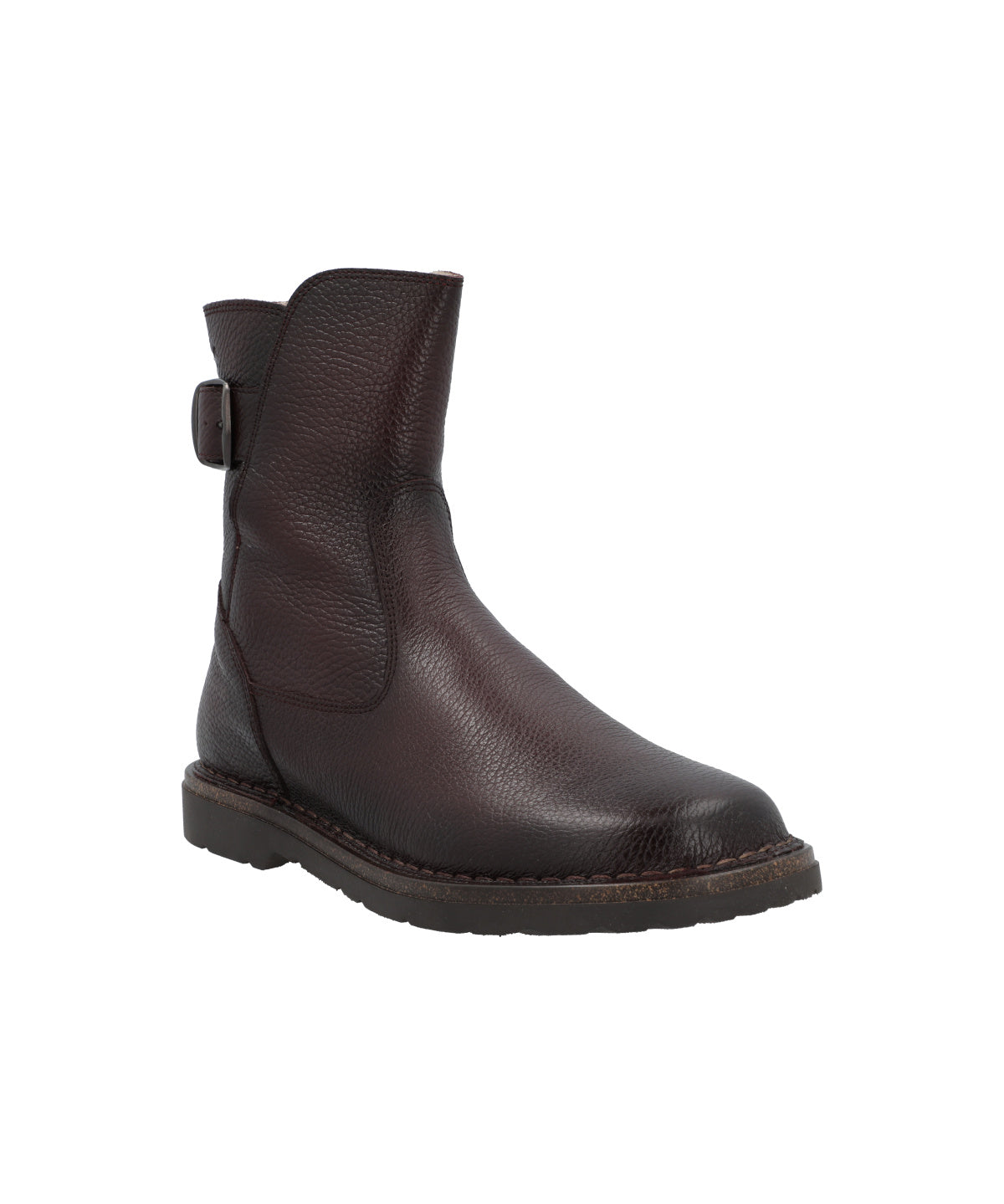 Botin Cuero Mujer Apulia Rojo