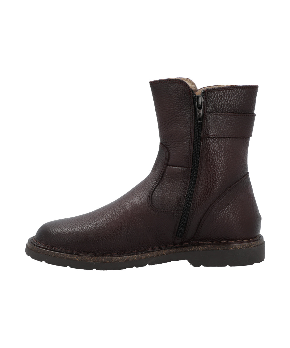 Botin Cuero Mujer Apulia Rojo