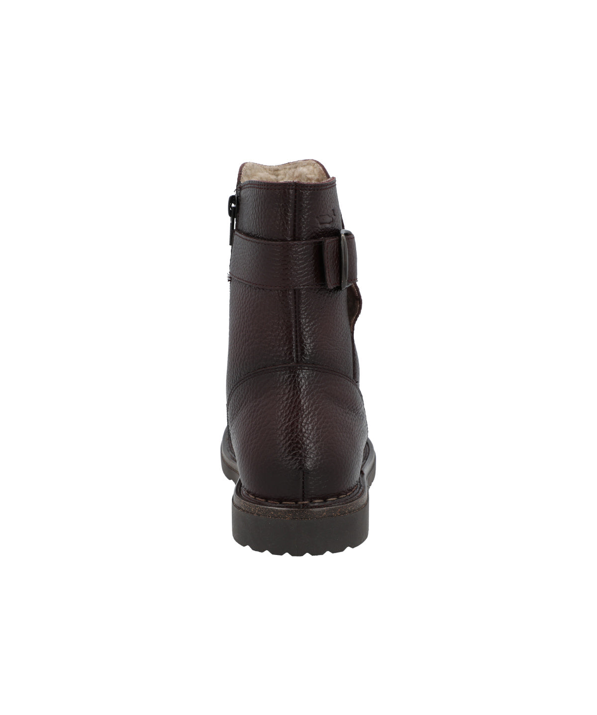 Botin Cuero Mujer Apulia Rojo